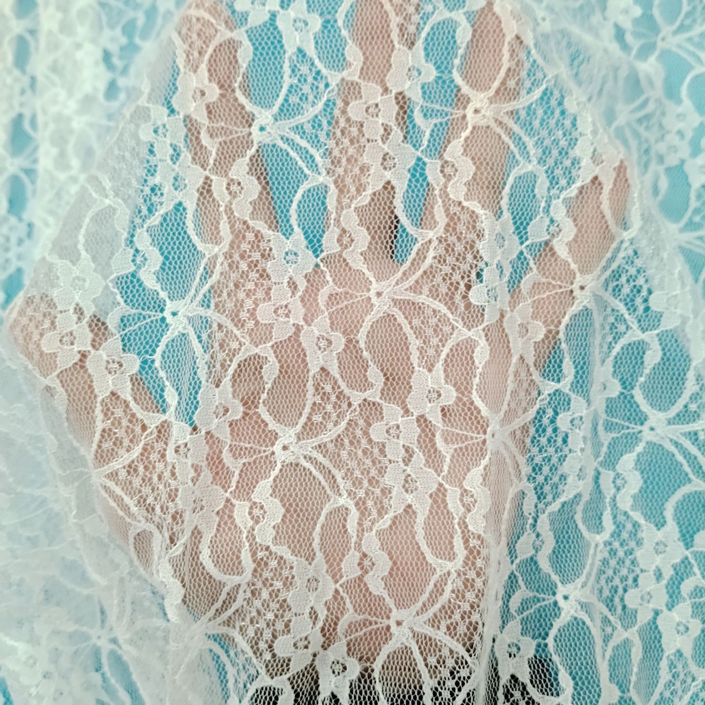 freedombeauty|Hot-Selling Stretch Lace Fabric Soft Skin-Friendly High Elasticity Classic Pattern Women's Base Layer Underwear Lace Fabric