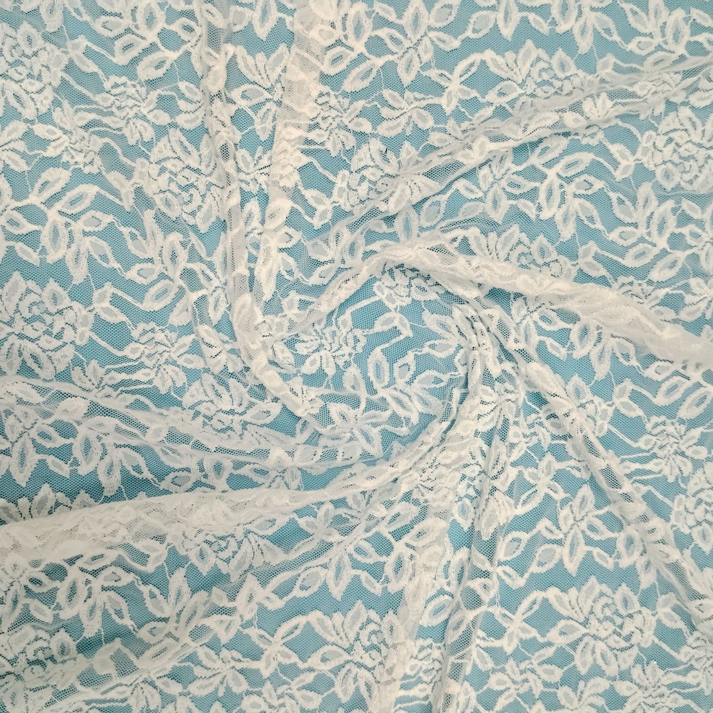 freedombeauty|Guangzhou Hot-Selling Stretch Lace Fabric with Ruffled Edges for Base Shirt, Dress, Swimsuit, Underwear Lace Material In Stock