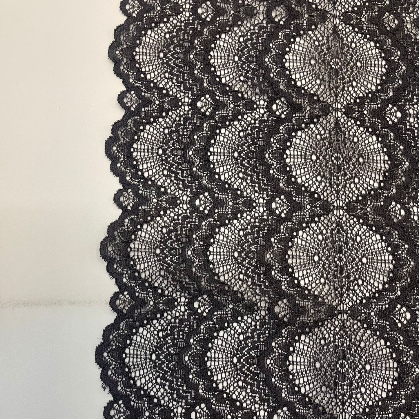 freedombeauty|18CM Elastic Wave Lace Trim Wedding Dress Lingerie Accessories DIY Clothing Decoration