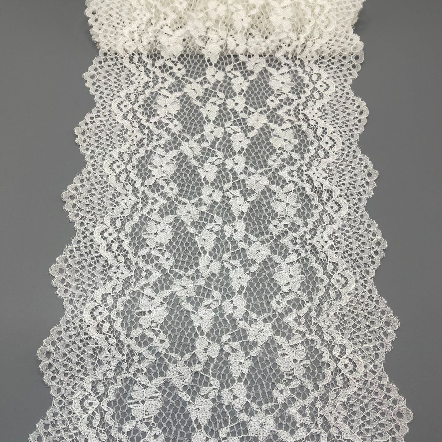 freedombeauty|21CM Underwear Special White Elastic Hollow Lace Nylon Lace