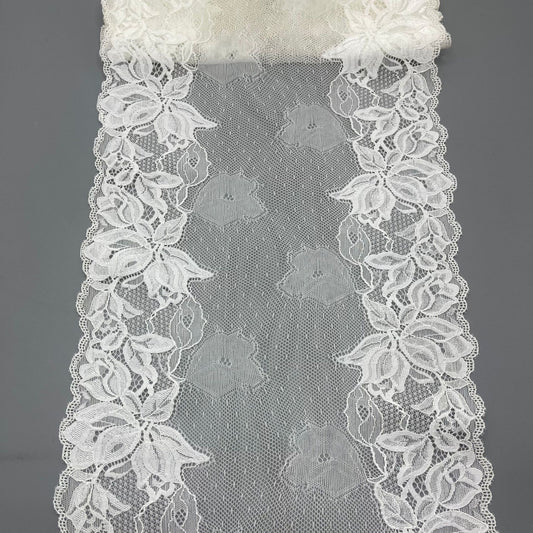 freedombeauty|23CM High Elastic Lace Trim for Home Decoration Direct Sale In Stock