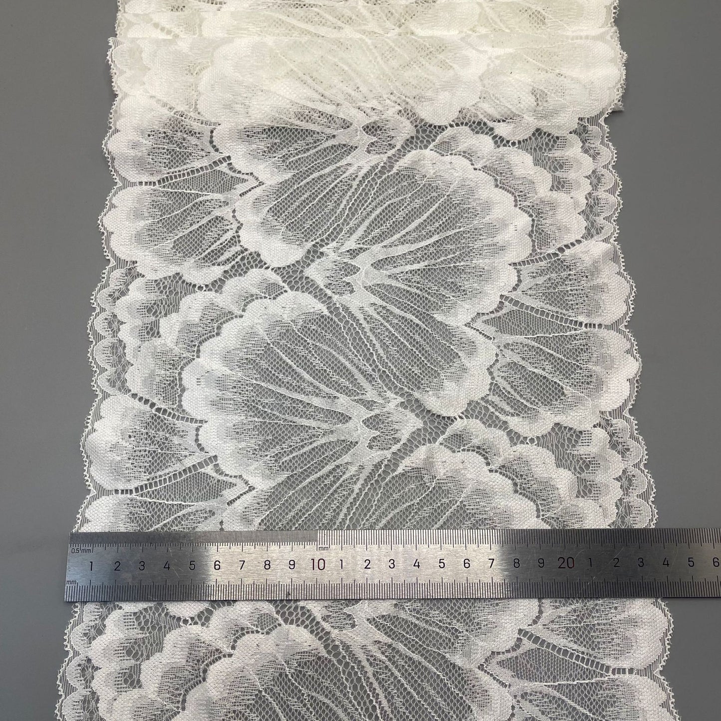 freedombeauty|23CM Wavy Lace Trim Wedding Dress Lingerie Accessories DIY Decoration Hot Sale