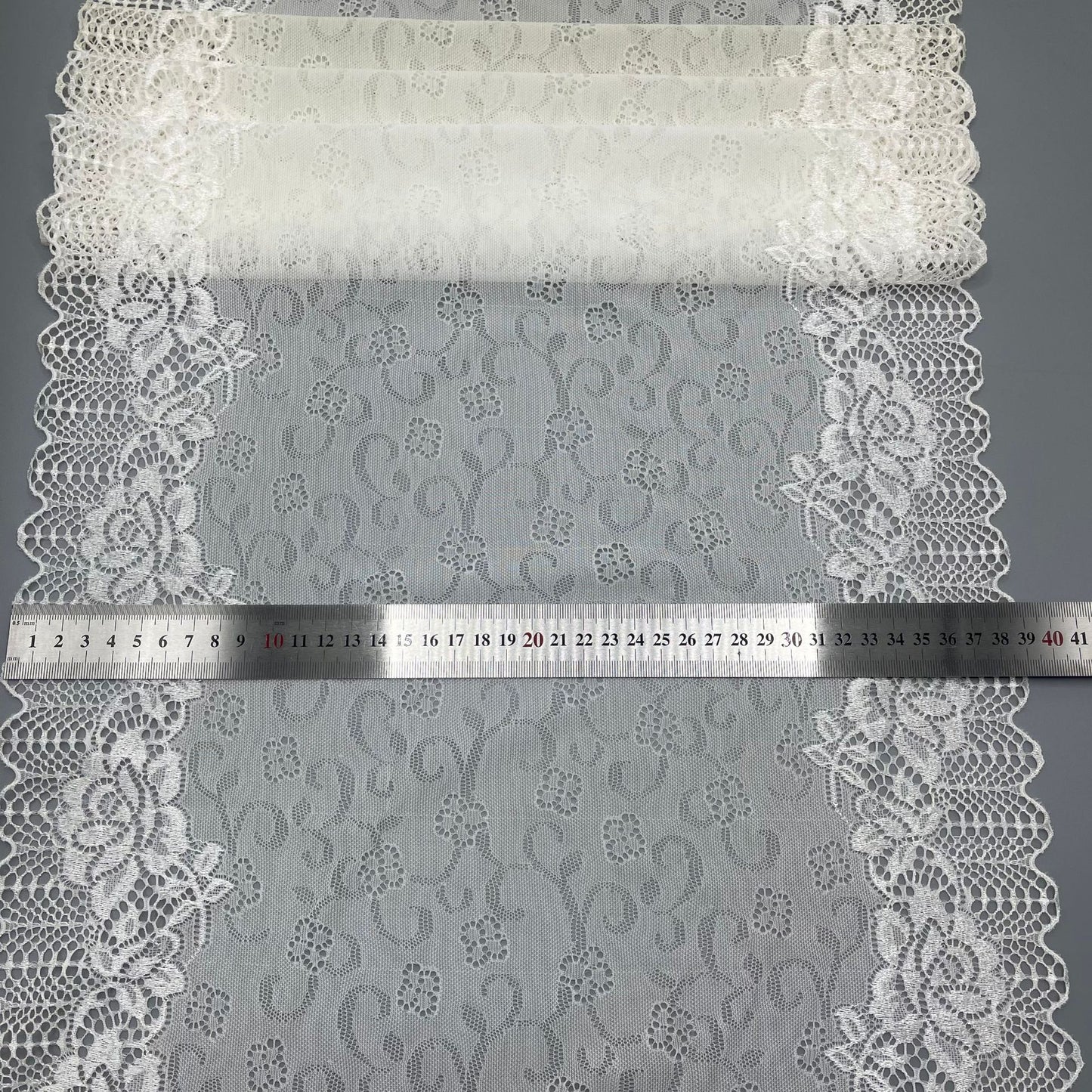 freedombeauty|39CM Stretch Shorts Lace Fabric Trim Eco-Friendly Fixed Color Underwear Accessories