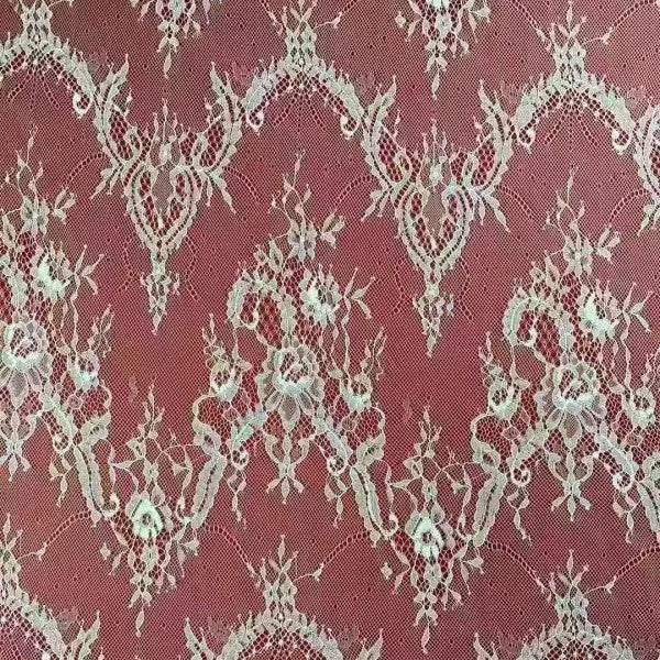 freedombeauty|Direct Supply Nylon Small Peony Thread Cut Lace Fabric Women's Pajamas Dress Decorative Lace Fabric Fashion Lace