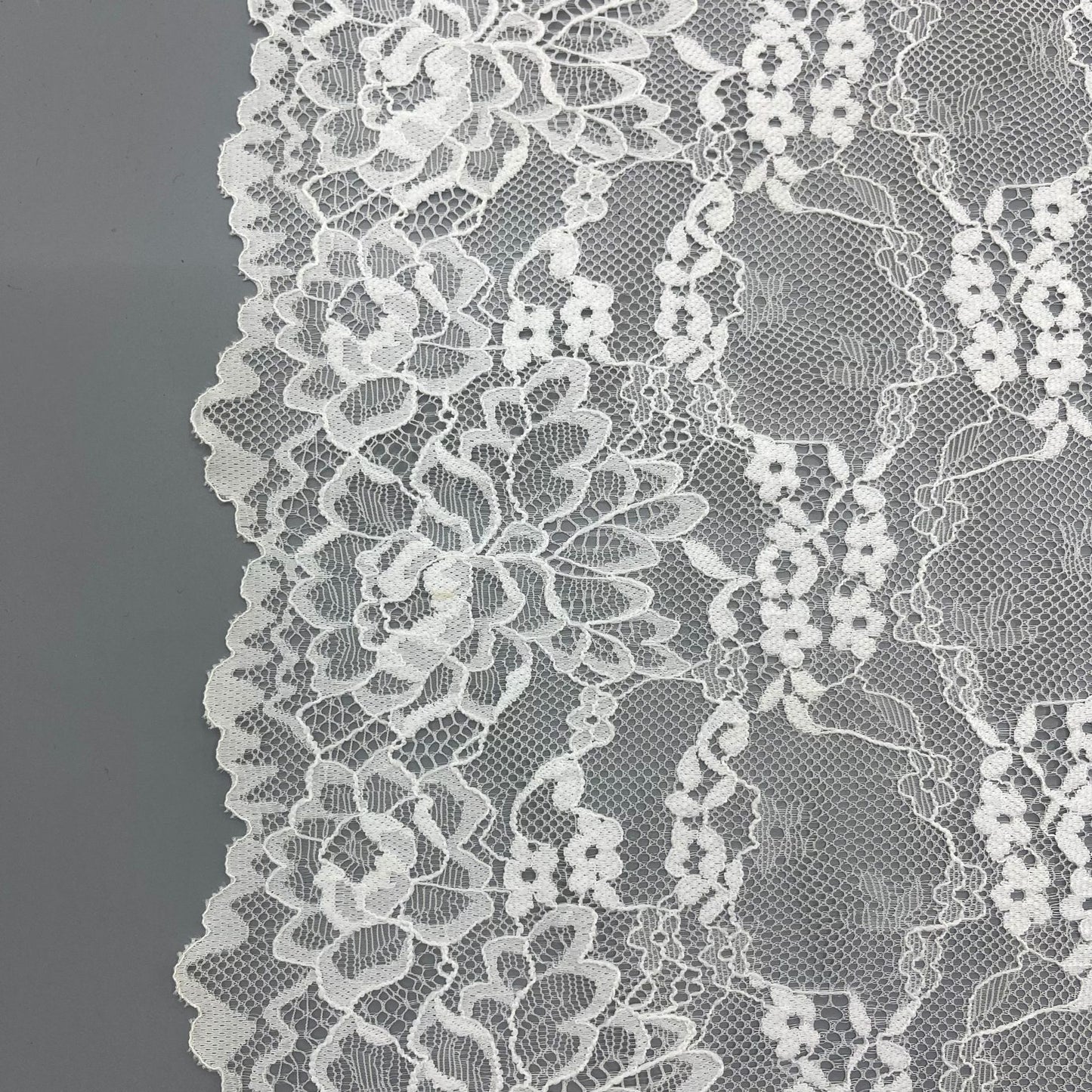 freedombeauty|24cm Wavy Lace Trim DIY Wedding Dress Lingerie Accessories Clothing Decoration Supply