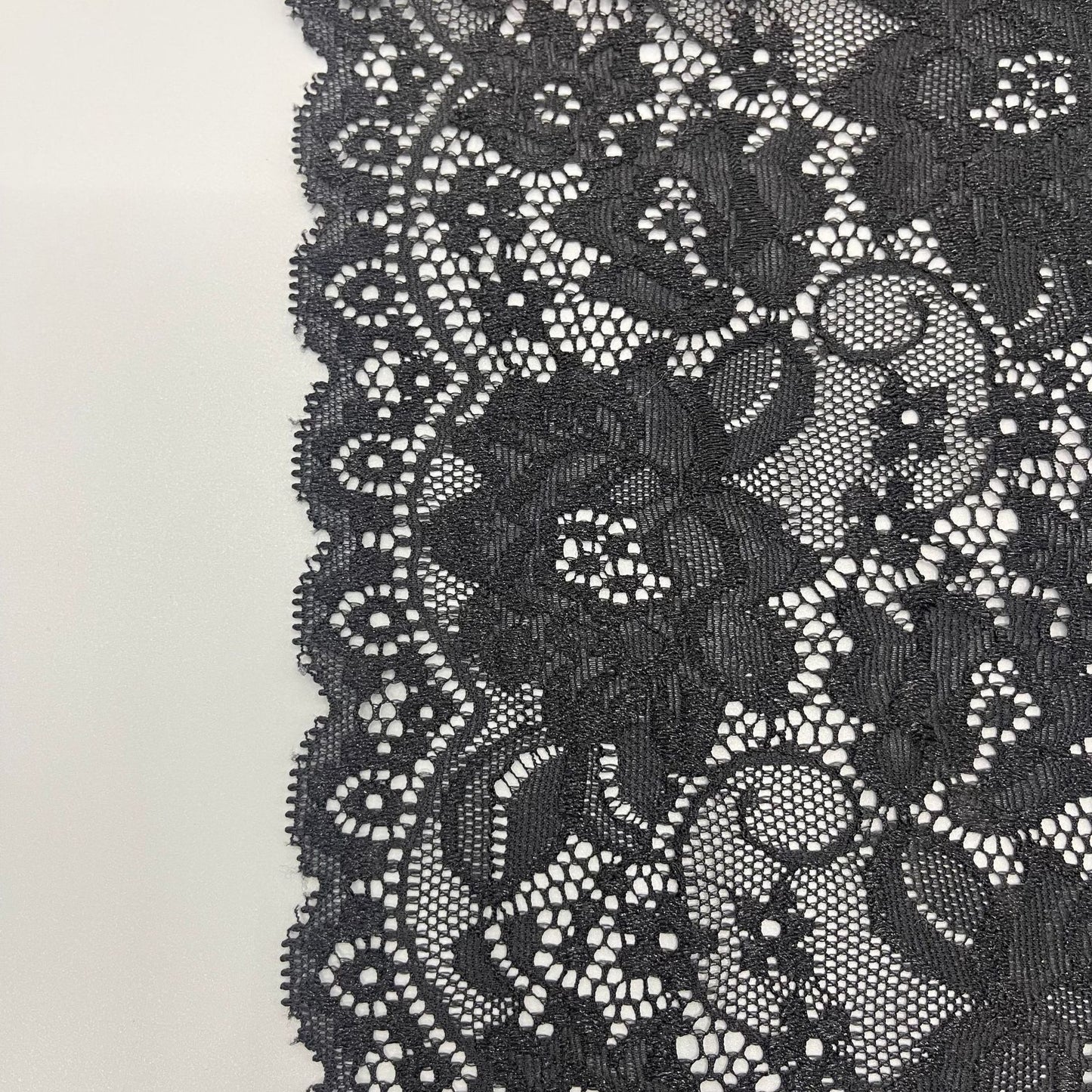 freedombeauty|15cm Outer Single DIY Handmade Lace Trim White Lace Hollow Nylon Wedding Dress Accessories High-end Accessories