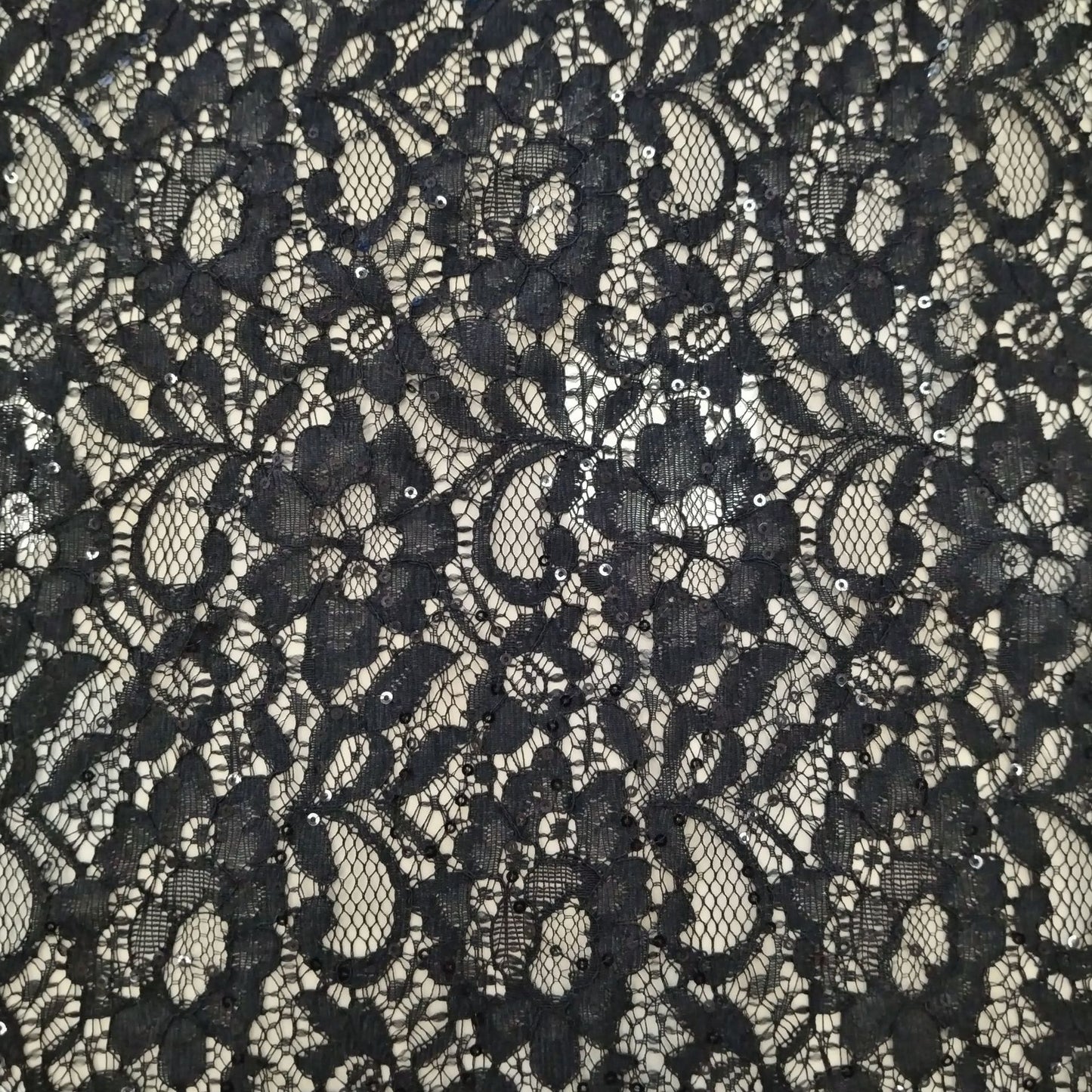 freedombeauty|Brocade Cotton Sequin Thread Sequin Lace Fabric Flower Lace Fabric Wedding Dress Women's Dress Lace Accessories