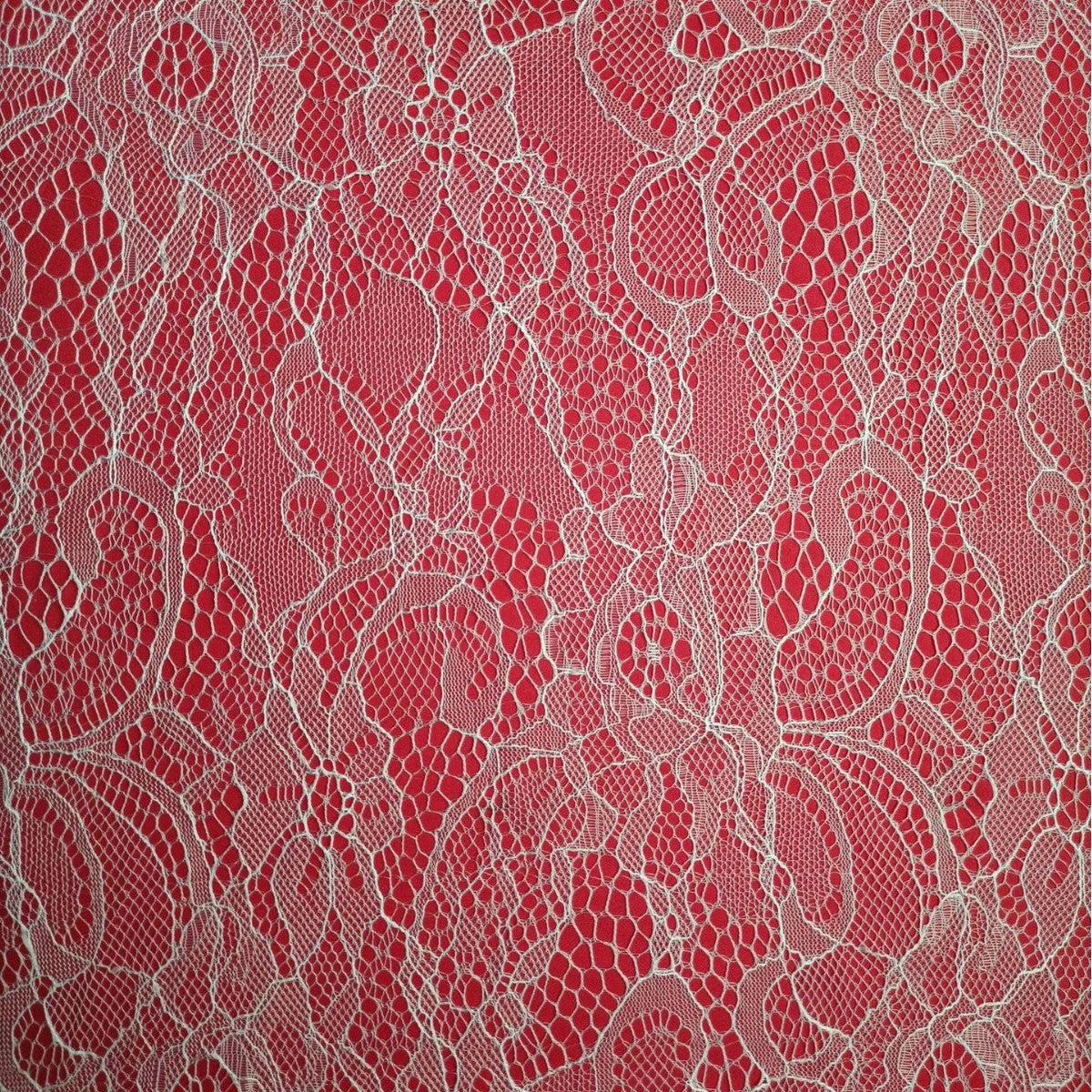 freedombeauty|New Nylon Lace Fabric Lightweight Soft Skin-friendly Double-sided Stretch Trim Rose Flower Women's Base Layer Underwear Fabric
