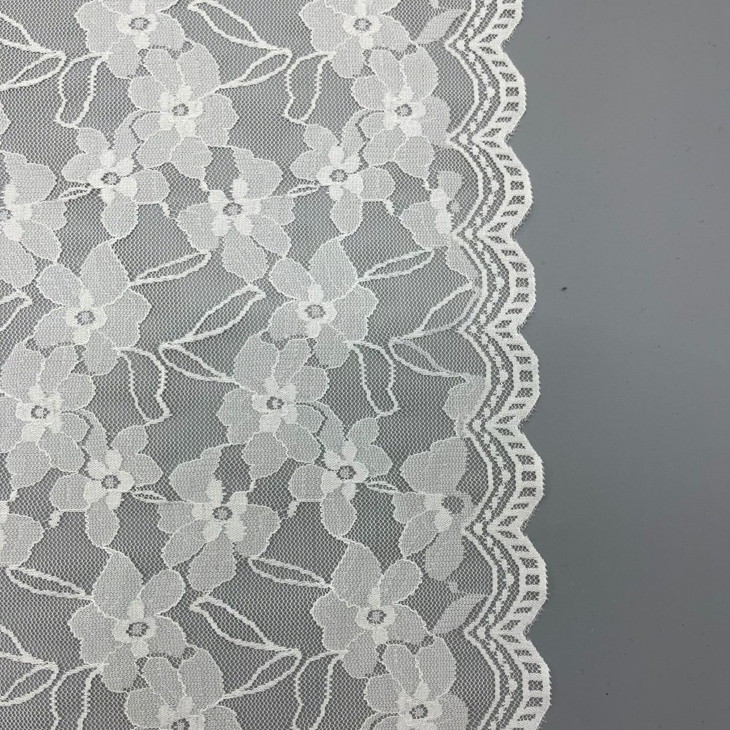 freedombeauty|23CM Nylon Lace Fabric Wedding Dress Long Skirt Lolita Accessories Decoration