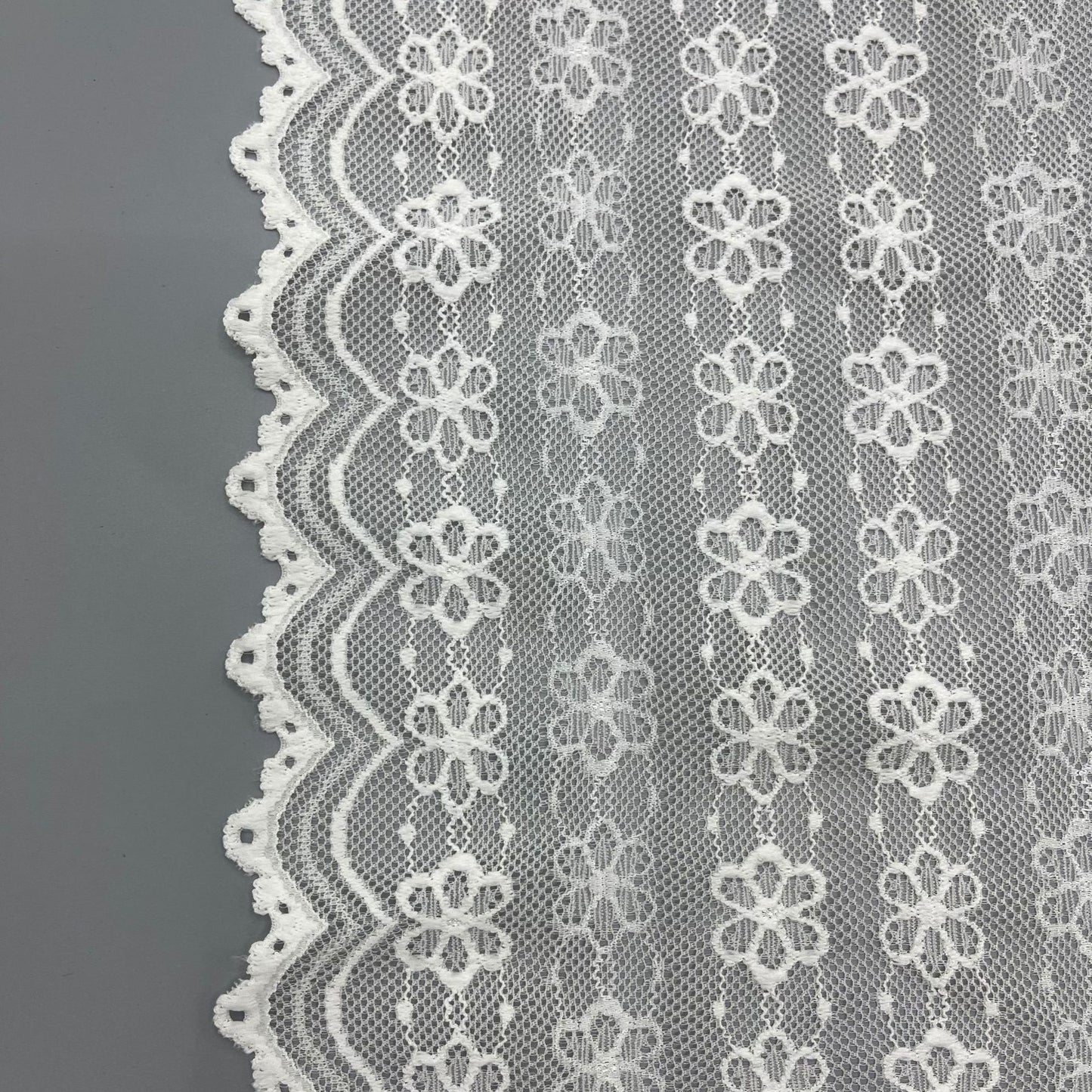 freedombeauty|20CM Nylon High Elastic Hollow Lace Fabric DIY Wedding Dress Trim Clothing Overlock, Home Textile, Curtain