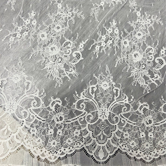 Freedombeauty | 3 M Eyelash Translucent Lace Eyelash Lace Pure Fabric without Strand