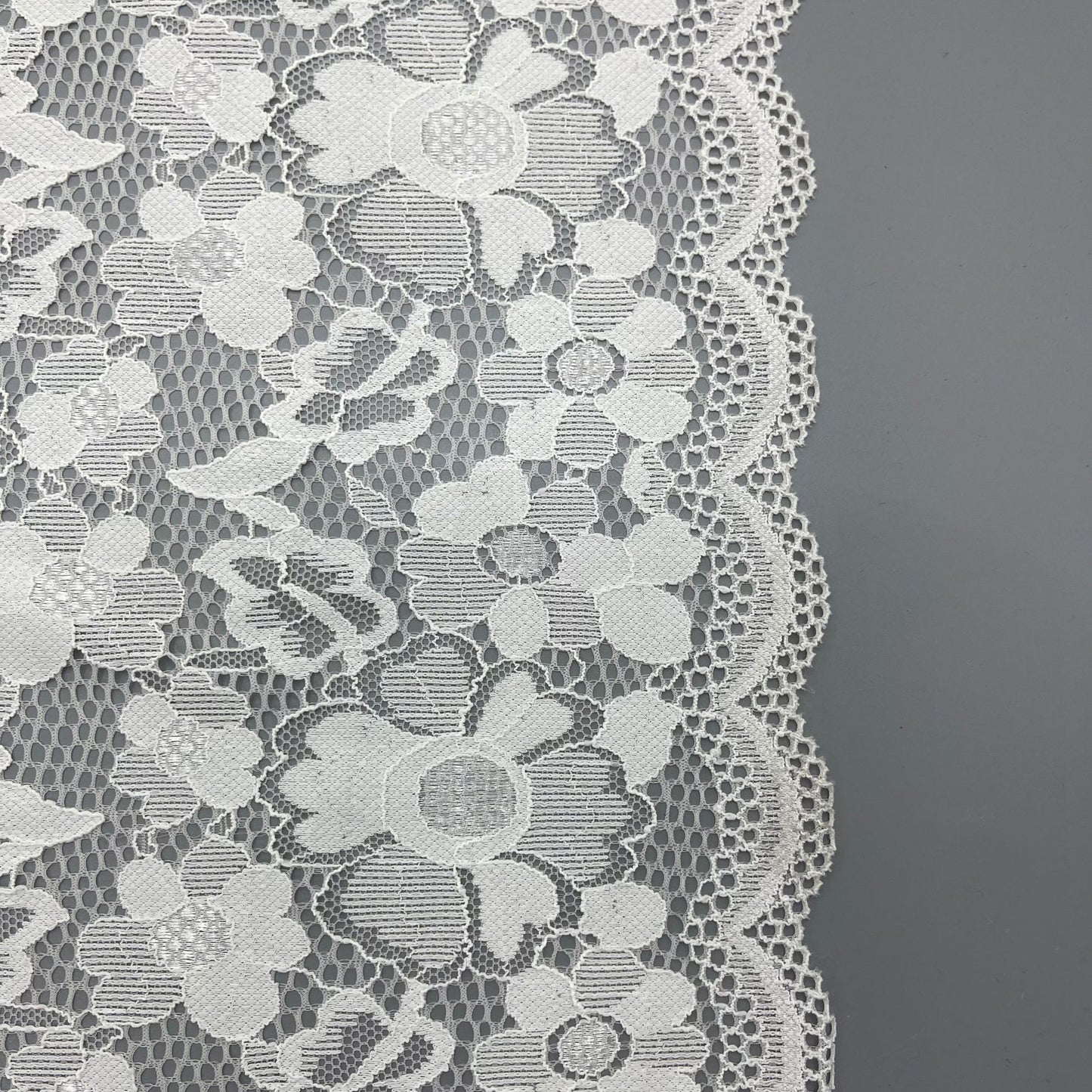 freedombeauty|23CM New Hollow Fabric Lace Non-Elastic Mesh for Lingerie Wedding Dress Accessories