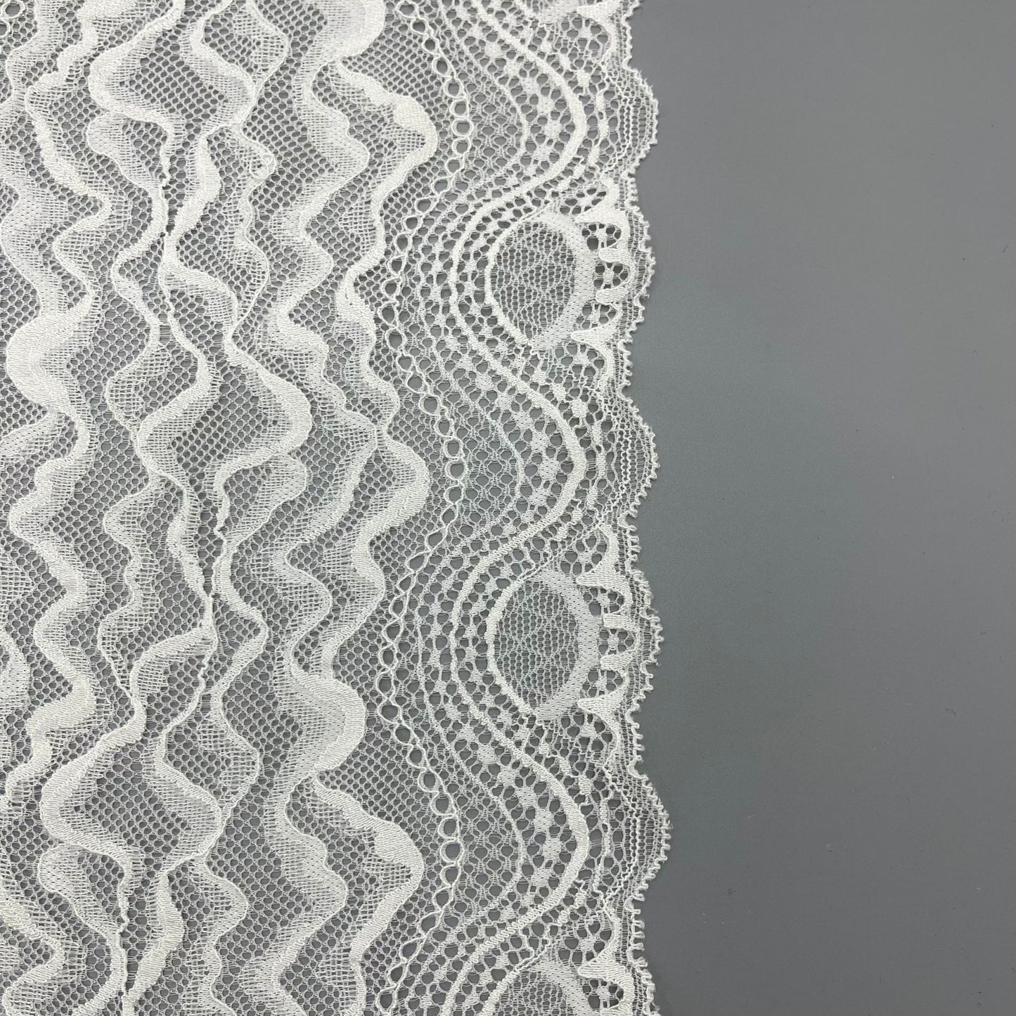 freedombeauty|18CM Sexy Lingerie Elastic Clothing Accessories Lace Trim Supply Suitable for Wedding Dress Decoration