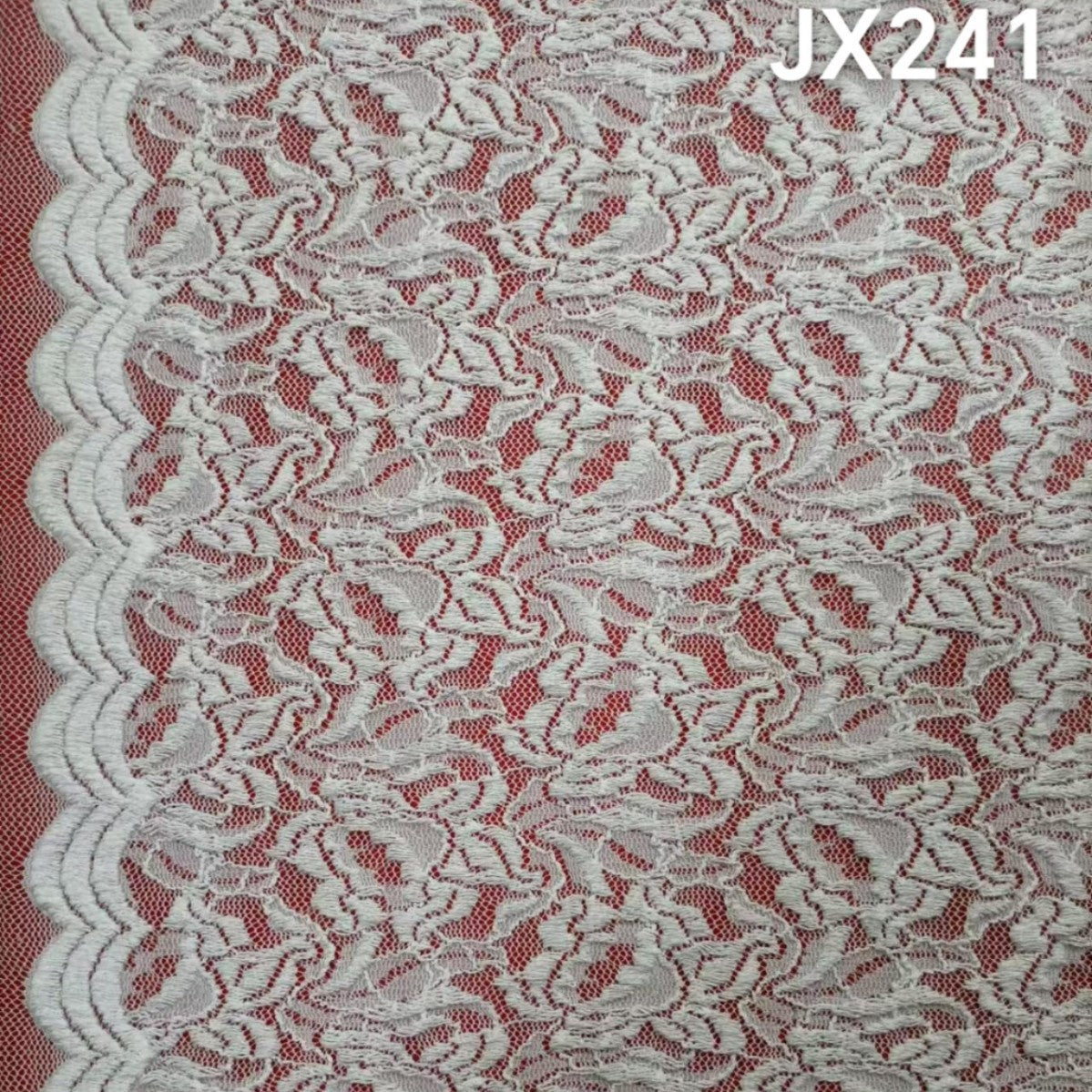 freedombeauty|Classic Hot-Selling Direct Sale Nylon Embossed Pressed Gauze Cotton Plum Blossom Lace Fabric Fashion Women's Wedding Dress Lace