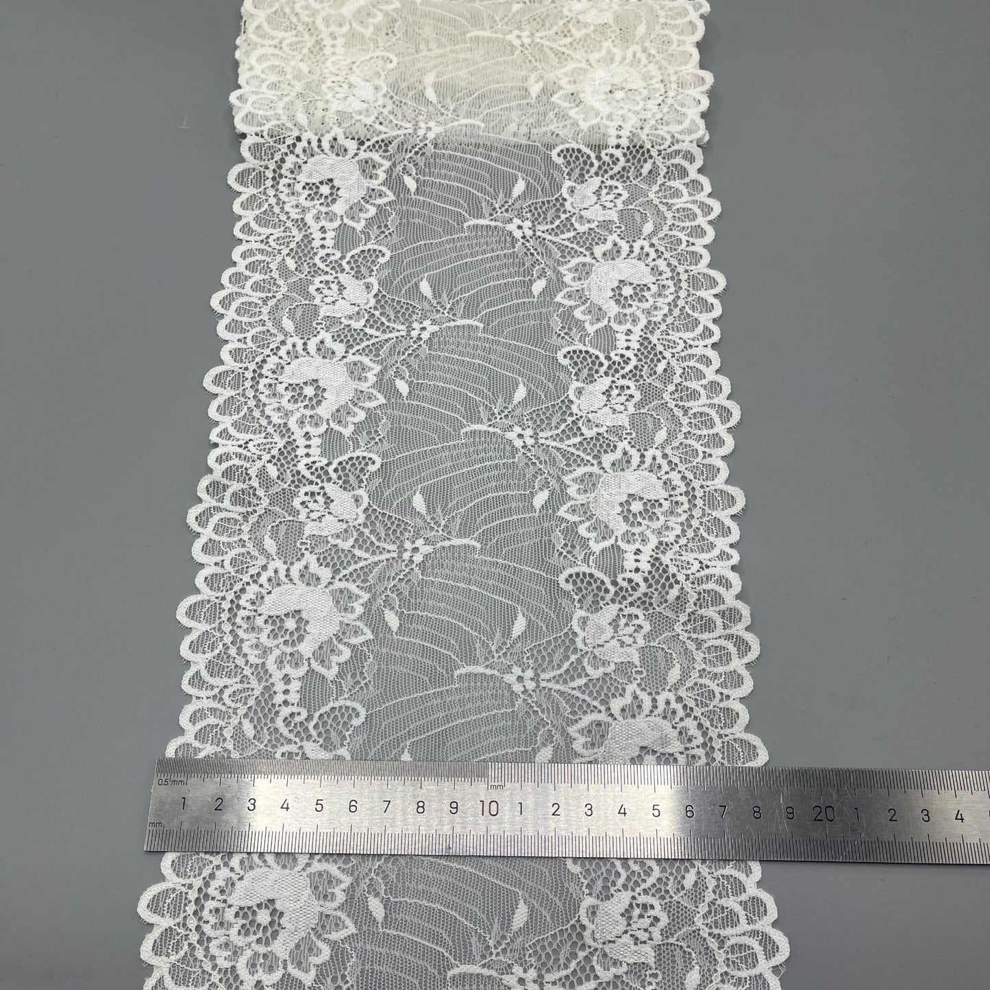 freedombeauty|18cm Underwear Handmade Wedding Dress Accessories Pure White Hollow Lace Nylon Lace Trim Accessories Lace