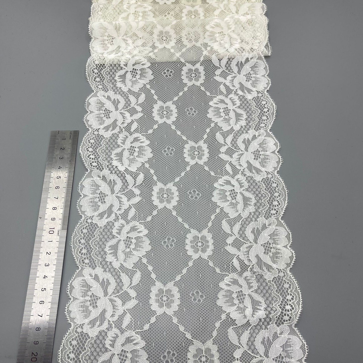 freedombeauty|18cm E-commerce Exclusive Wedding Dress Lace Nylon Stretch Lace DIY Clothing