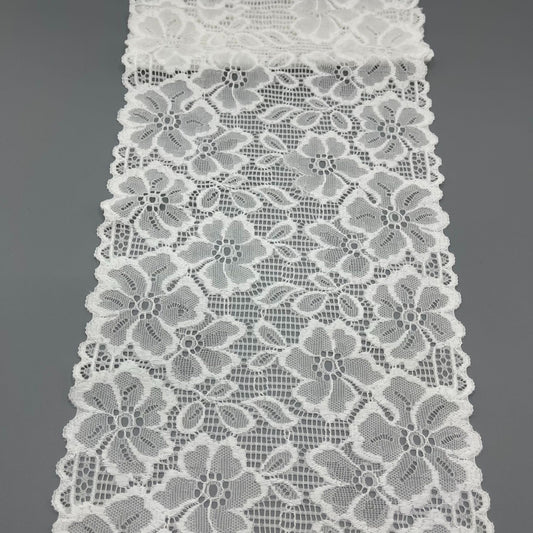 freedombeauty|19CM Lace Trim Hollow Elastic Lace Nylon Garment Accessories Underwear Lace Export