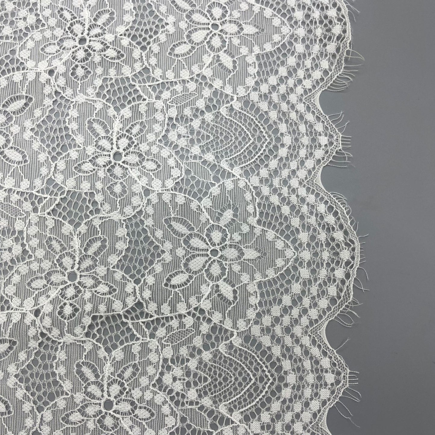 freedombeauty|22cm Elastic Eyelash High-end French Lace Trim Clothing Lingerie Wedding Dress Accessories DIY