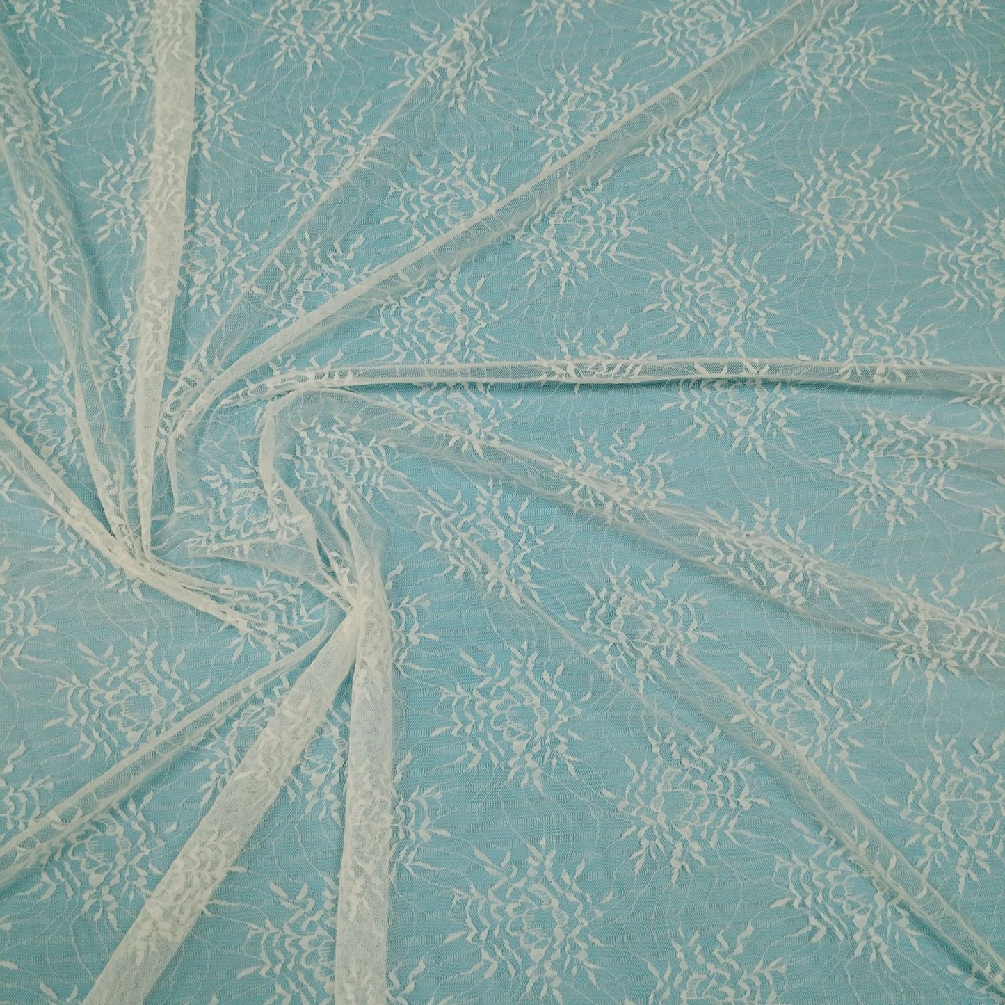 freedombeauty|In Stock Stretch Thin Nylon Lace Fabric Curvy Floral Pattern Underwear Vest Base Shirt Wedding Dress Fabric