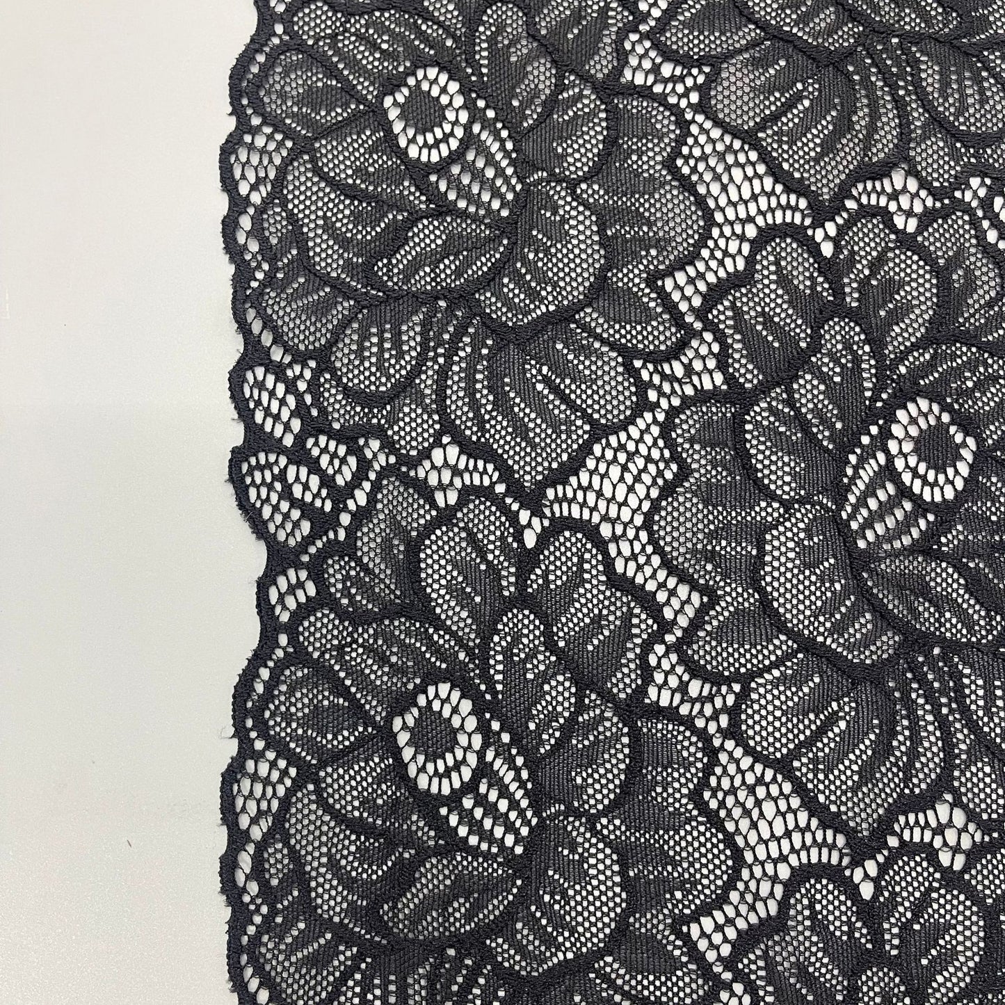 freedombeauty|18CM Lingerie Wedding Dress Accessories High-Quality Nylon Elastic Lace Hollow Trim