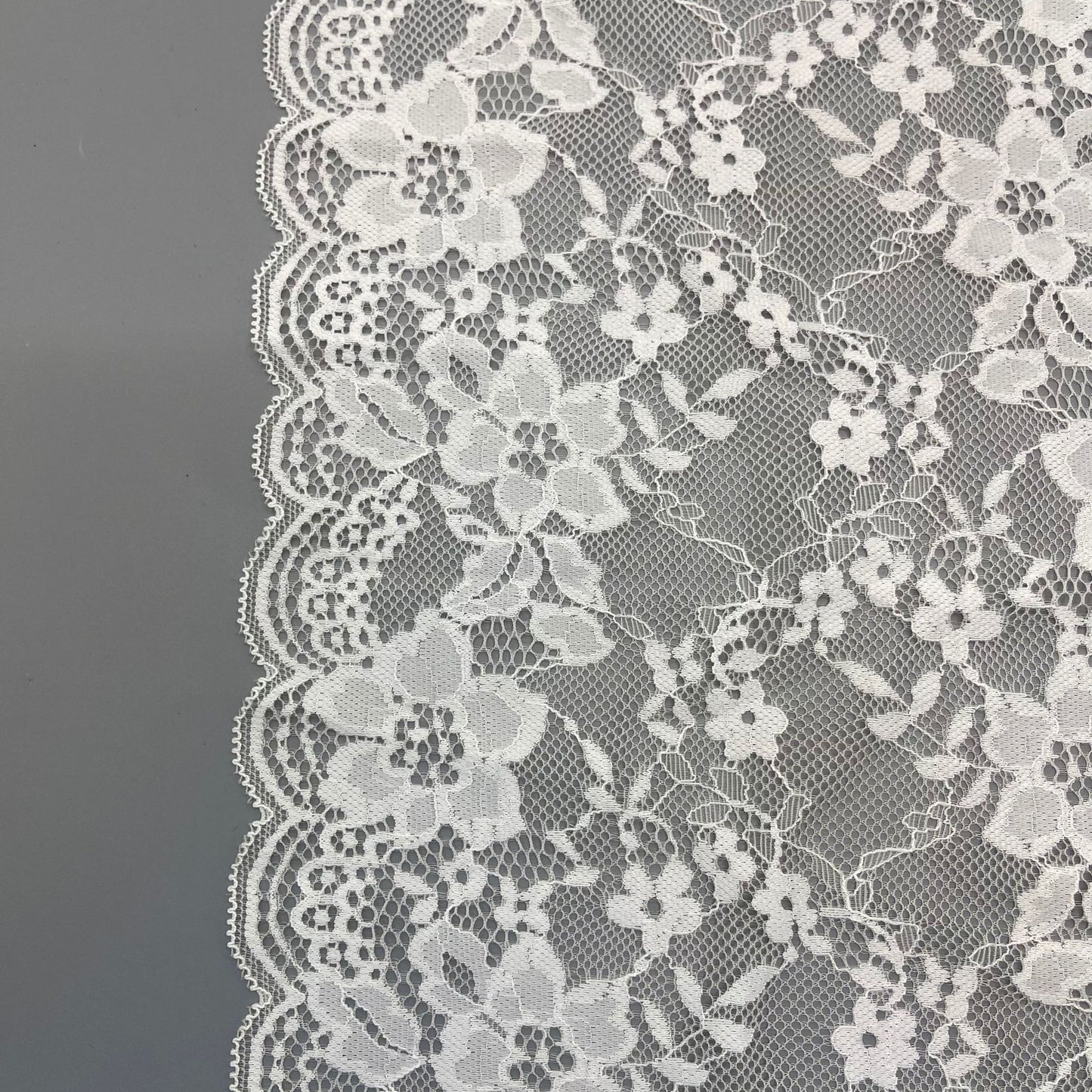 freedombeauty|21CM Lace Elastic Trim for Skirts, Children's Clothing, Wedding Dress Decoration, Clothing Hem Lace