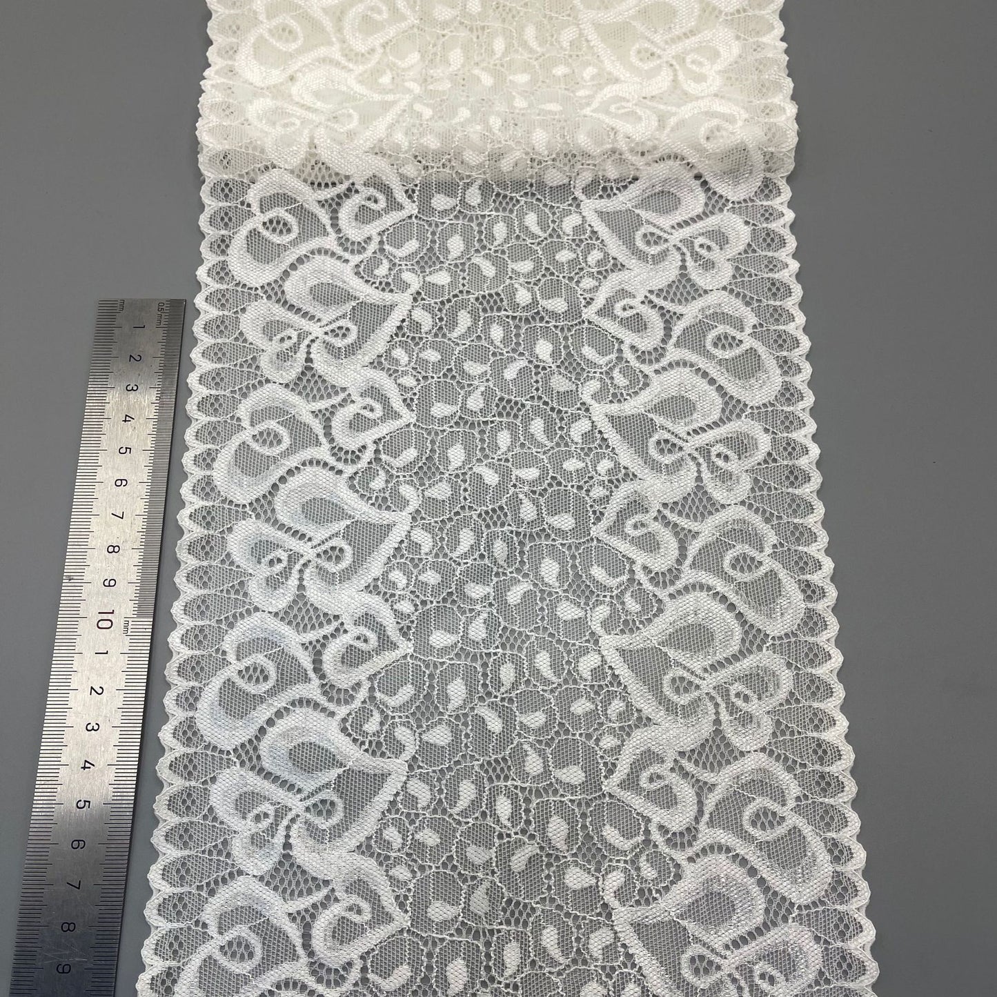 freedombeauty|18CM Elastic Lace Trim Wedding Dress Garment Lingerie Accessories DIY Decoration