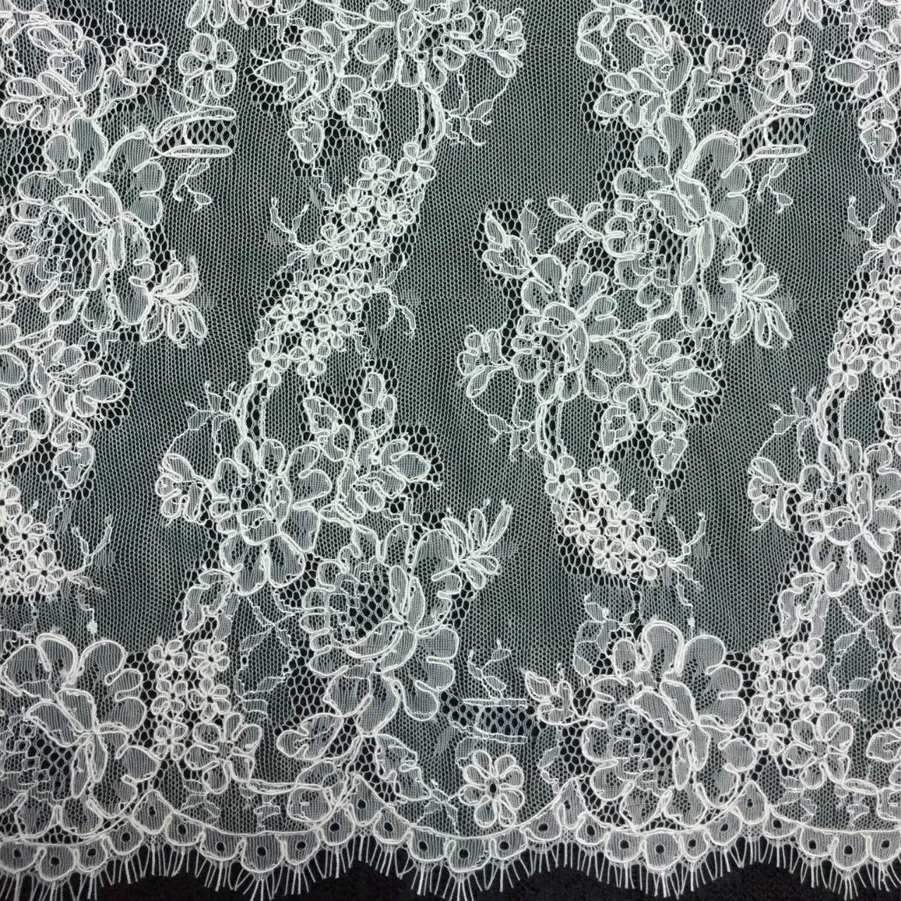 Freedombeauty | Direct Supply Car Bone Lace Veil Skirt Lace Accessories Three-Dimensional Bone Lace Fabric Wedding Dress Fabric