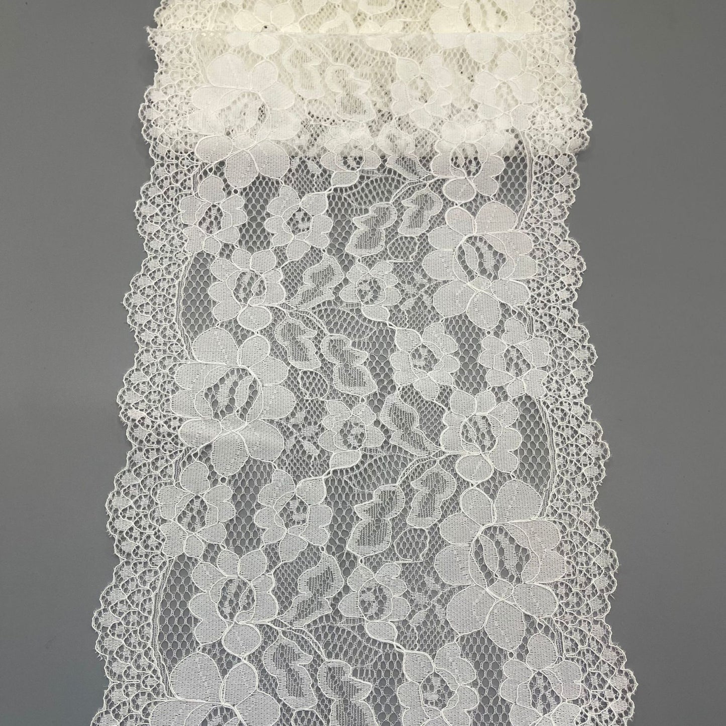 freedombeauty|18CM Double-Sided Lace Trim Nylon Lace Trim Stretch Small Lace Trim Fashion Lingerie Lace Trim