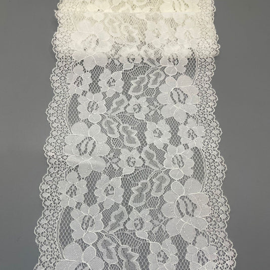 freedombeauty|18CM Double-Sided Lace Trim Nylon Lace Trim Stretch Small Lace Trim Fashion Lingerie Lace Trim