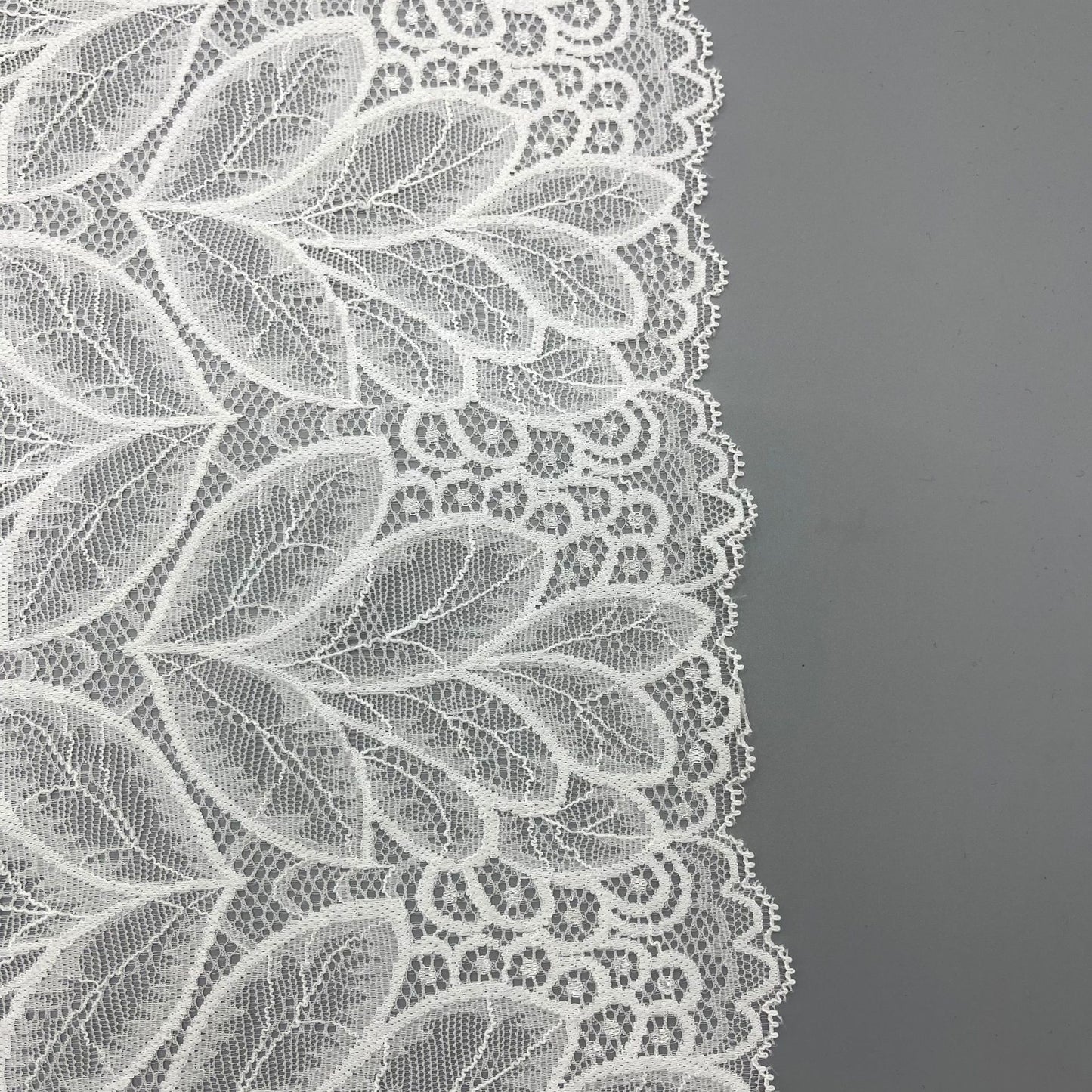 freedombeauty|20CM Outerwear and Underwear Garment Accessories Pure White Elastic Hollow Lace Nylon Lace