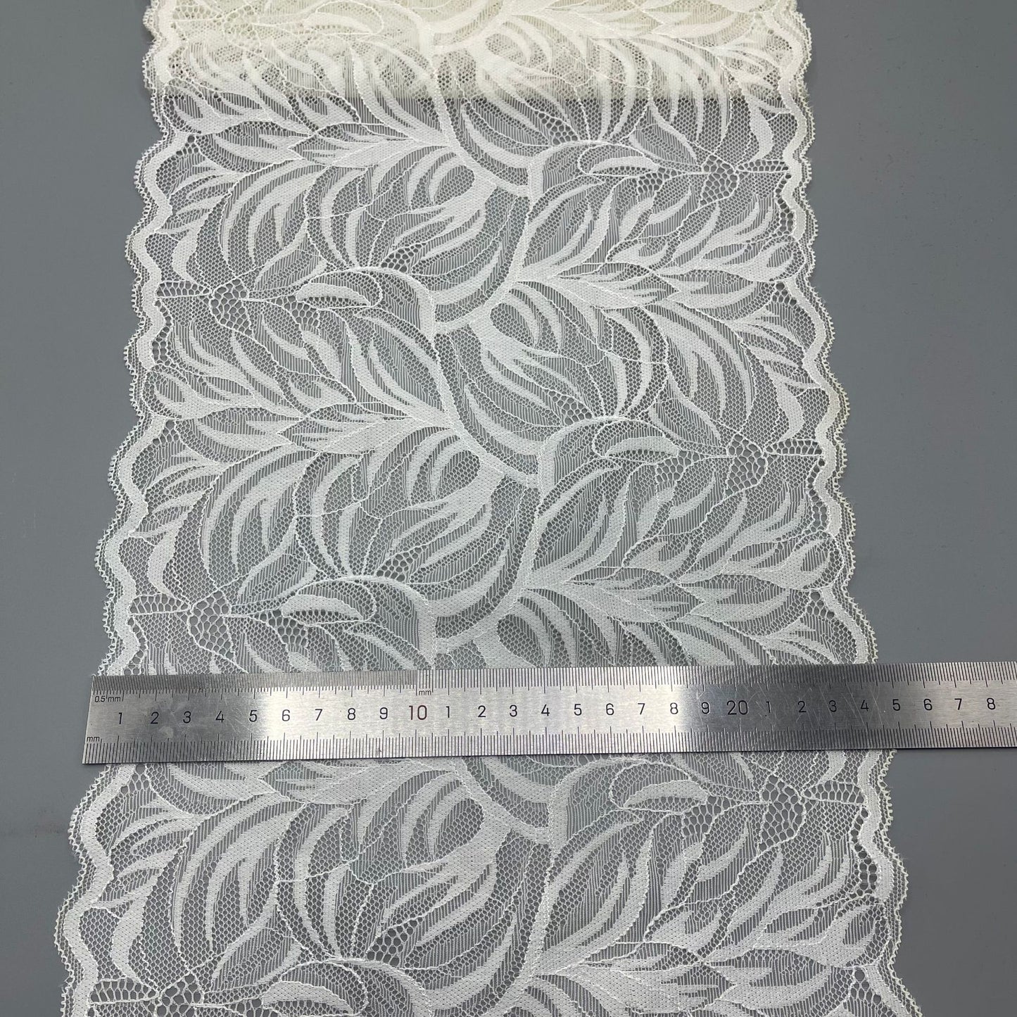 freedombeauty|24CM Hollow Lace Trim White Wedding Dress Lace Nylon Decoration Clothing Accessories