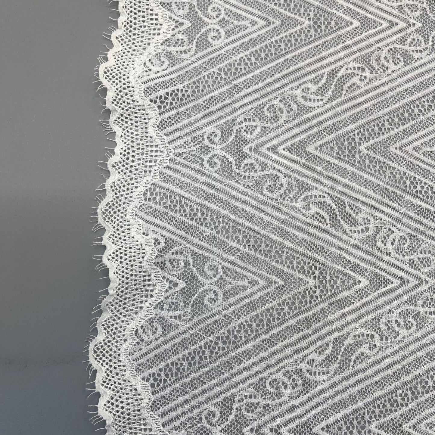 freedombeauty|22cm Elastic Eyelash French Lace Trim Clothing Wedding Dress Accessories DIY Decoration Lingerie Lace