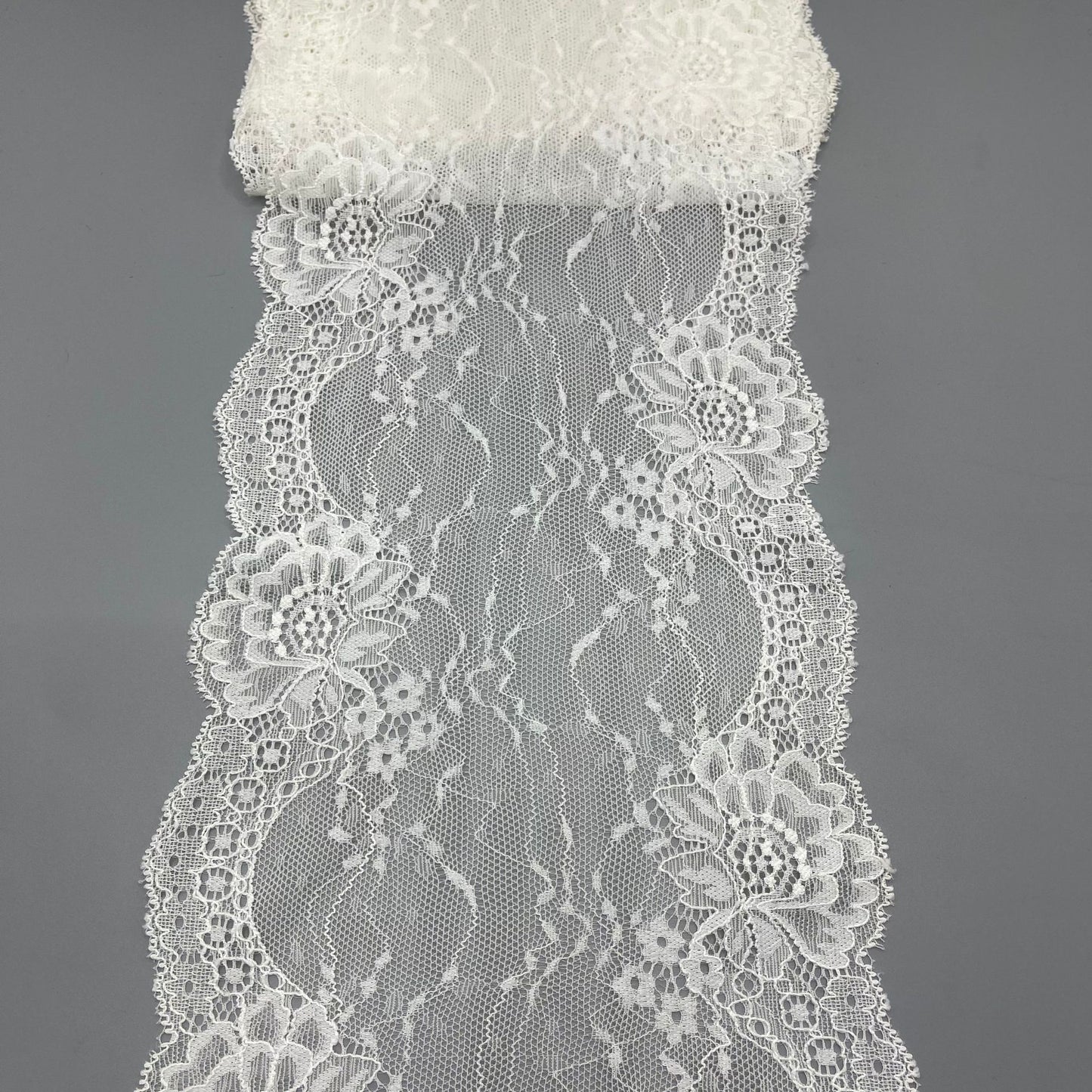 freedombeauty|17cm High-end French Lace Trim Clothing Lingerie Wedding Dress Accessories DIY Supply