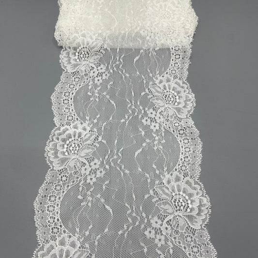 freedombeauty|17cm High-end French Lace Trim Clothing Lingerie Wedding Dress Accessories DIY Supply