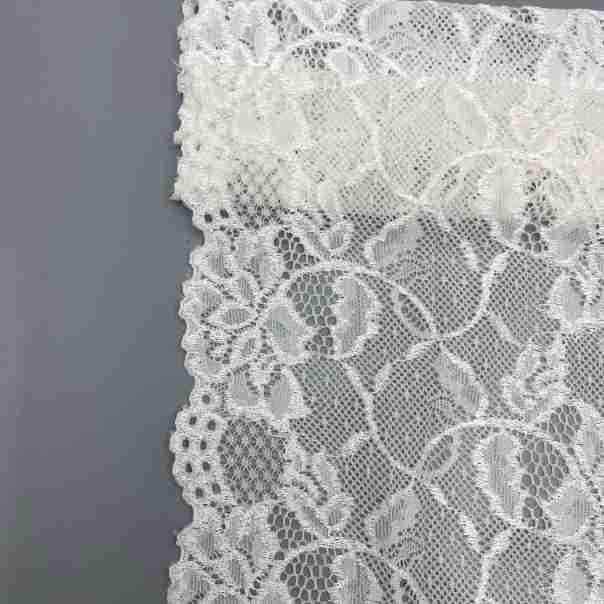 freedombeauty|30cm Hollow Lace Nylon Lace Trim Accessories Handmade Wedding Dress Custom High-end Design Edging