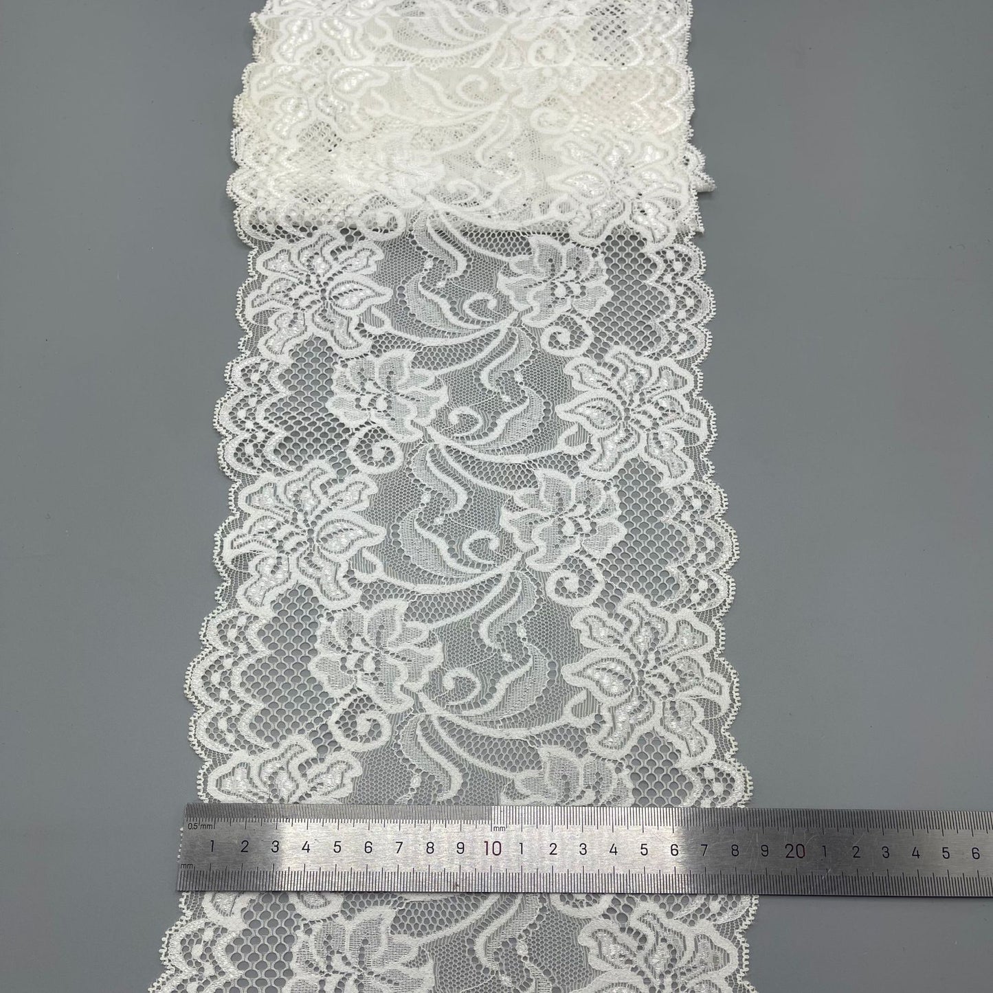 freedombeauty|18CM Lace Trim Bra Rose Pattern Stretch Lace Dense Pressed Design