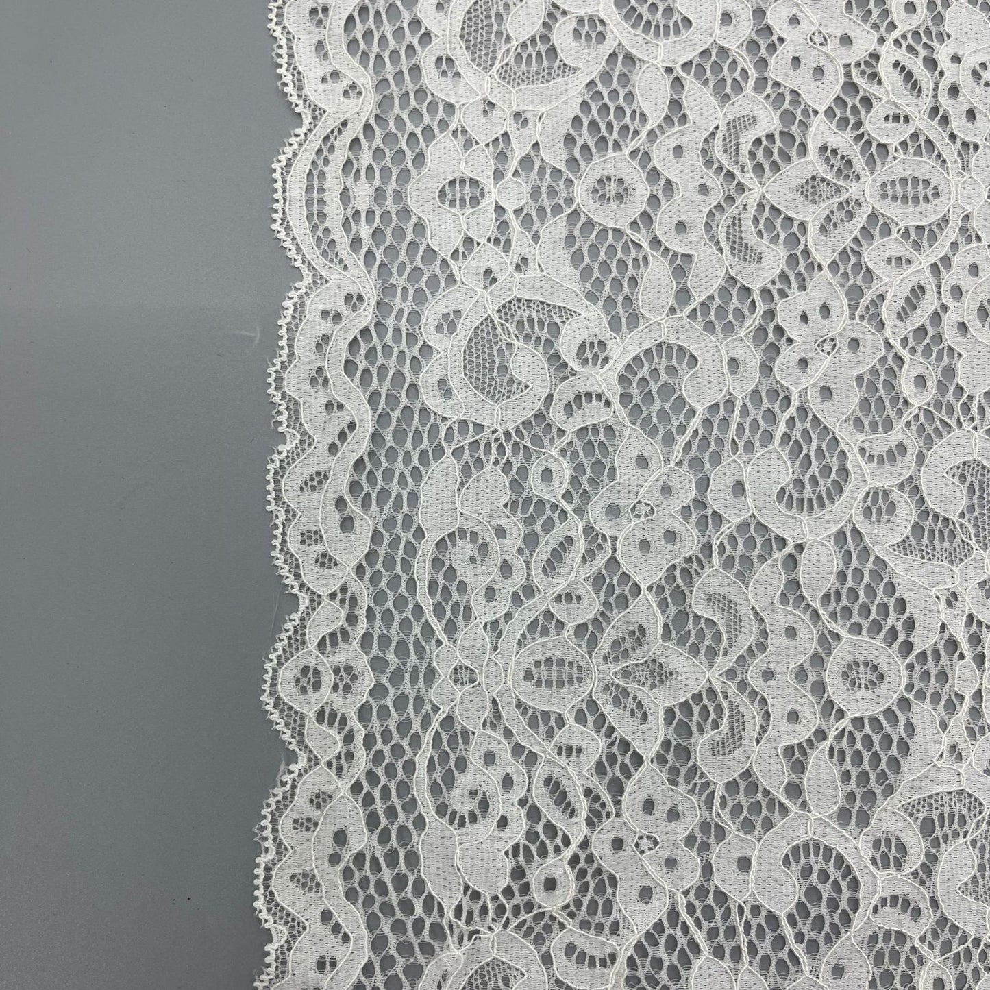 freedombeauty|17CM Nylon Wedding Dress Accessories White Elastic Hollow Lace Handmade Trim Accessories