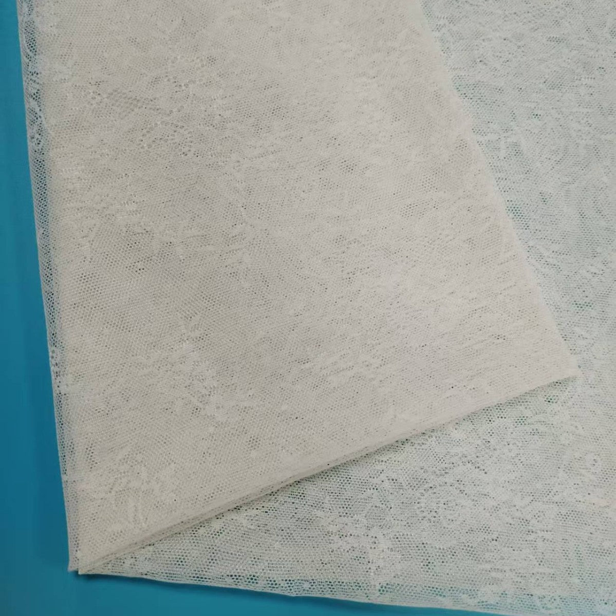 freedombeauty|Sexy Lace Fabric New Hot Sale Spring Summer Suitable for Little Girls Polyester Slightly Stretchy Thin Sheer Base Shirt Lace