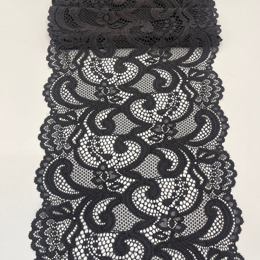 freedombeauty|21CM Lingerie Export Wedding Dress Handmade Lace White Elastic Hollow Lace Nylon Fabric Decoration