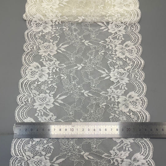 freedombeauty|23CM Lace Trim Wedding Dress Lingerie Decoration DIY Clothing Accessories Supply
