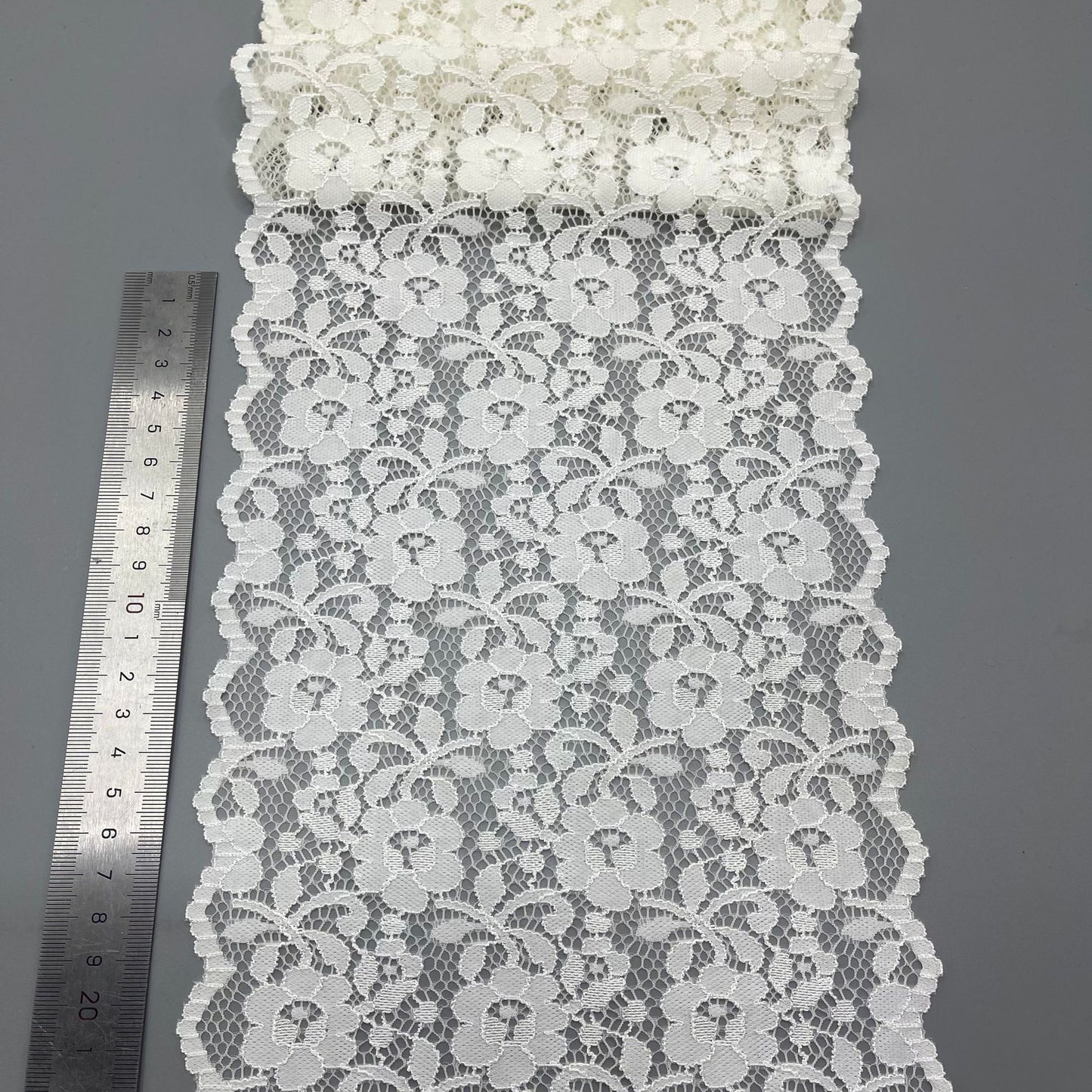 freedombeauty|Underwear Clothing Accessories Pure White Elastic Hollow Lace Nylon Lace Accessories Lace