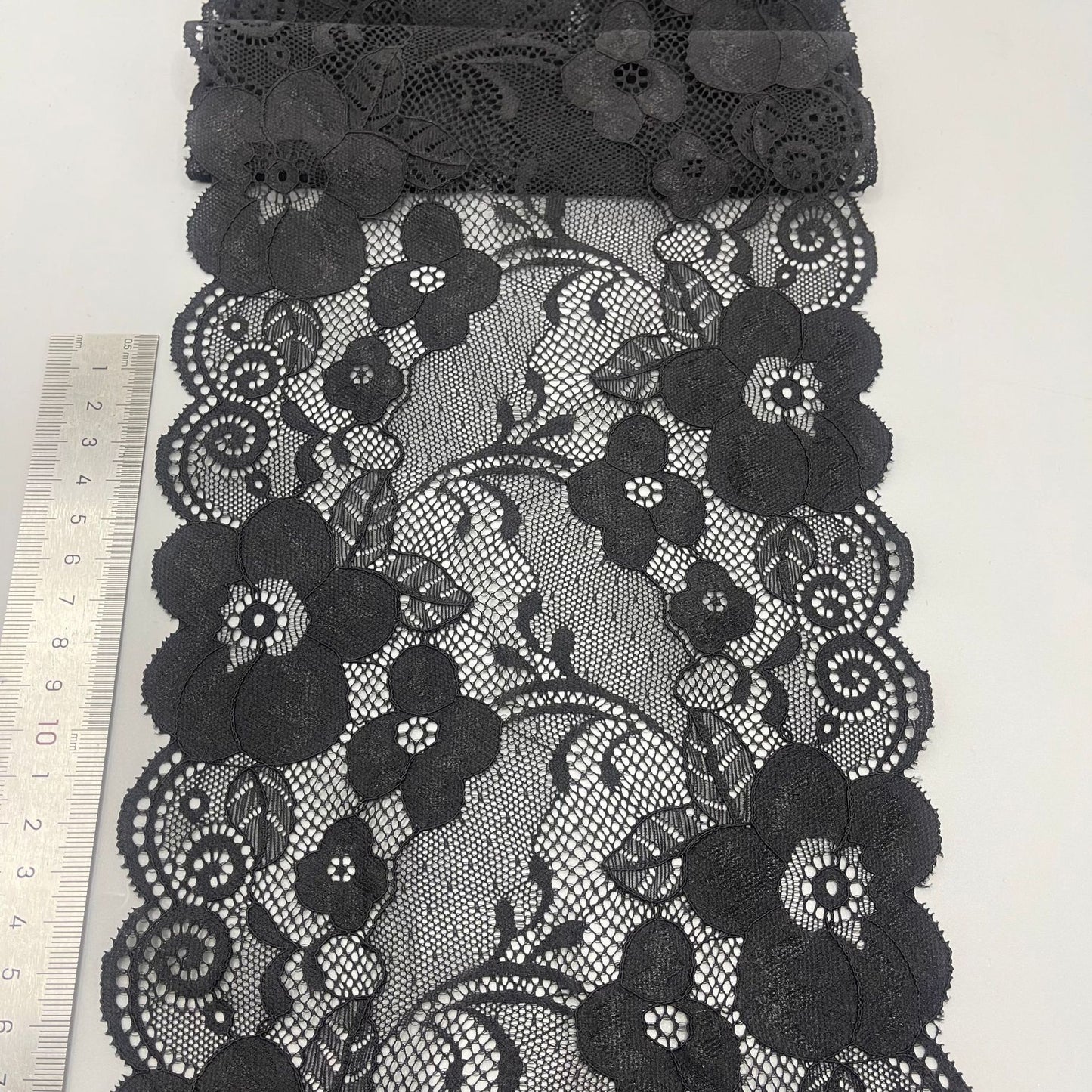 freedombeauty|17CM Nylon Elastic Lace Trim Wedding Dress Underwear Accessories DIY Handmade Lace Trim