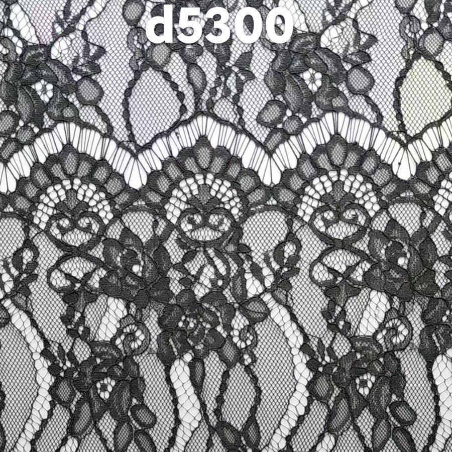 freedombeauty|Polyester Lace Fabric Eyelash Full S-Shaped Segment Long Eyelash Connective Wedding Dress Dress Shirt Decoration for Children