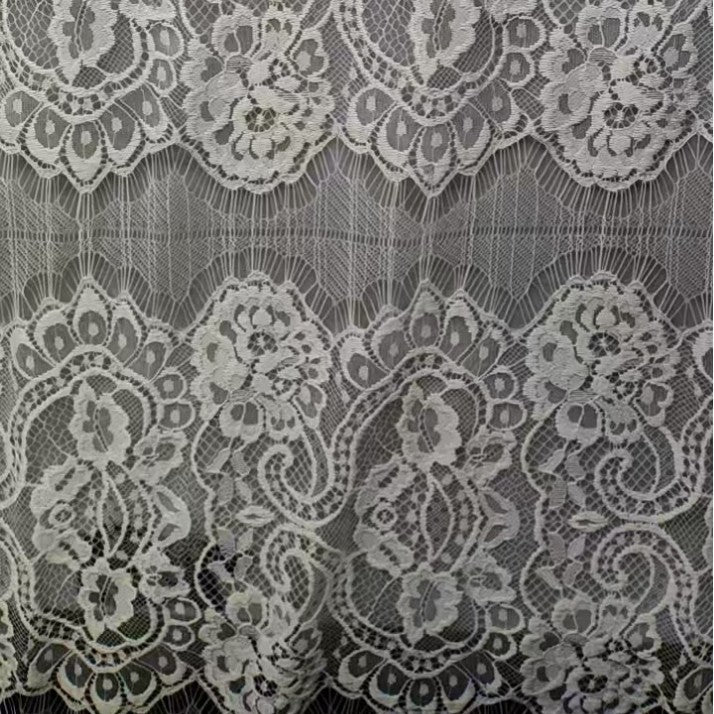 freedombeauty|Direct Sale New Nylon Eyelash Fabric Lace T-Shirt Clothing Wedding Dress Children's Dress Lace Full Skirt High-end Skirt