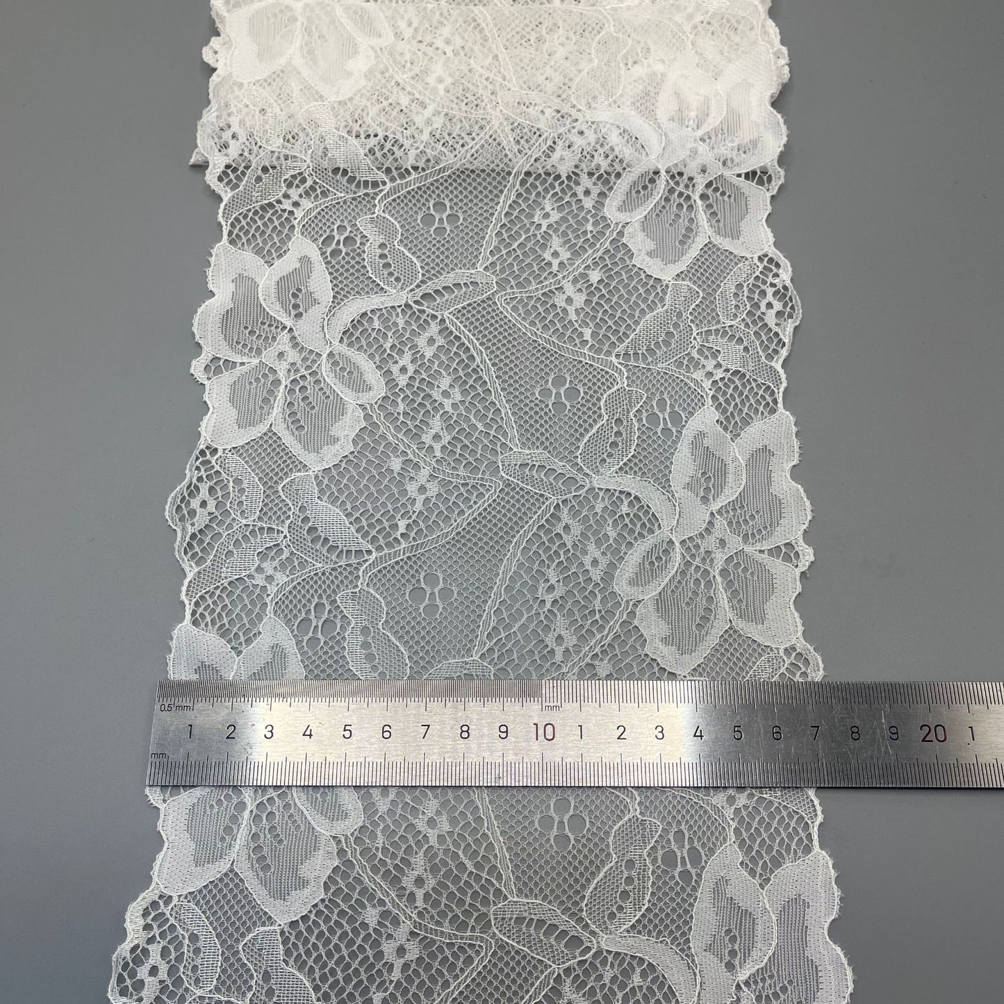 freedombeauty|17CM Elastic Lace Trim Clothing Curtain Accessories DIY Wedding Dress Decoration