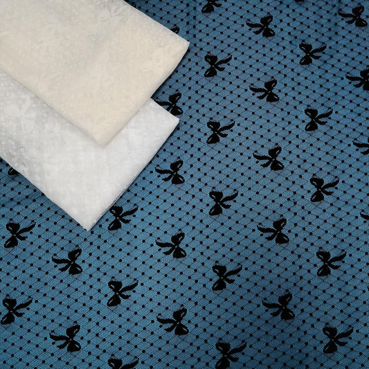 freedombeauty|Hot Selling Full Matte Lace Mesh Fabric Hollow Out Jacquard Mesh Fabric Small Flower Fabric Clothing Accessories