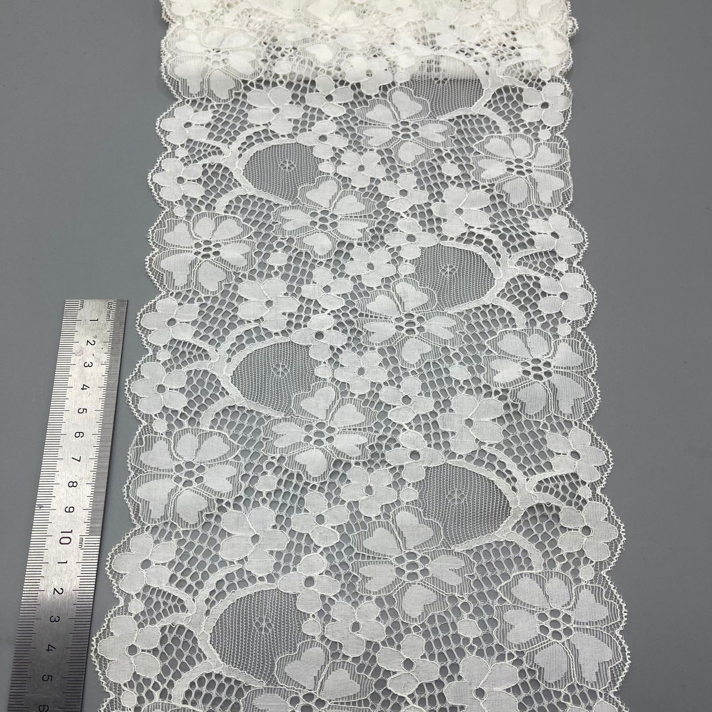 freedombeauty|20ccm Elastic Lace Nylon Lace Trim Handmade Wedding Dress Hot Sale