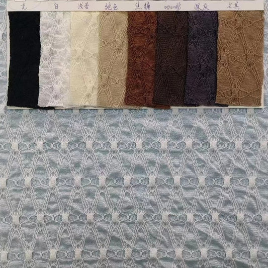 freedombeauty|Hot Bubble Lace Fabric Elegant Soft Dress Fashion Gown Wedding Dress Accessories Decorative Lace Fabric Cuffs