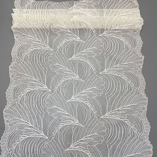 freedombeauty|33CM Nylon Elastic Lace Trim Wedding Dress Underwear Accessories DIY Handmade Lace Trim