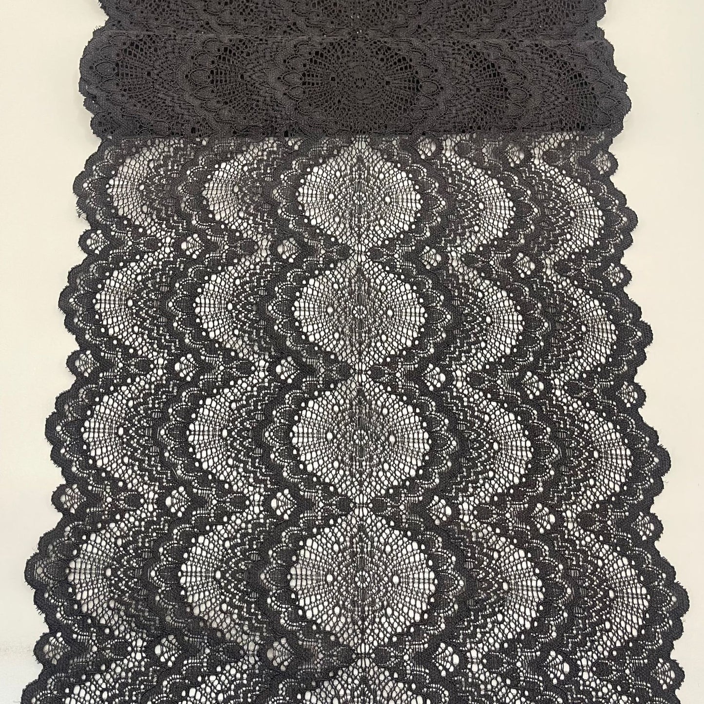 freedombeauty|18CM Elastic Wave Lace Trim Wedding Dress Lingerie Accessories DIY Clothing Decoration